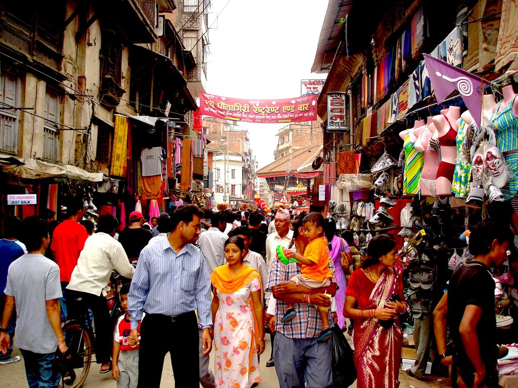 Dia de compras em Katmandu, no Nepal