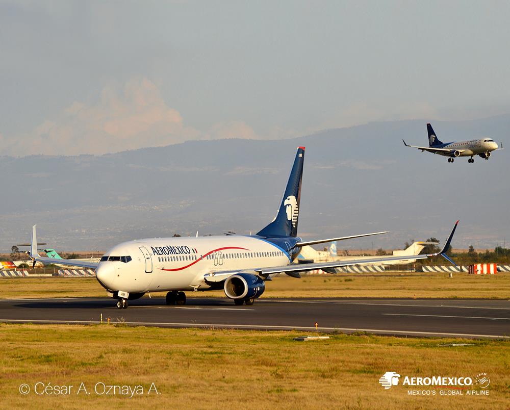 Avião da Aeromexico