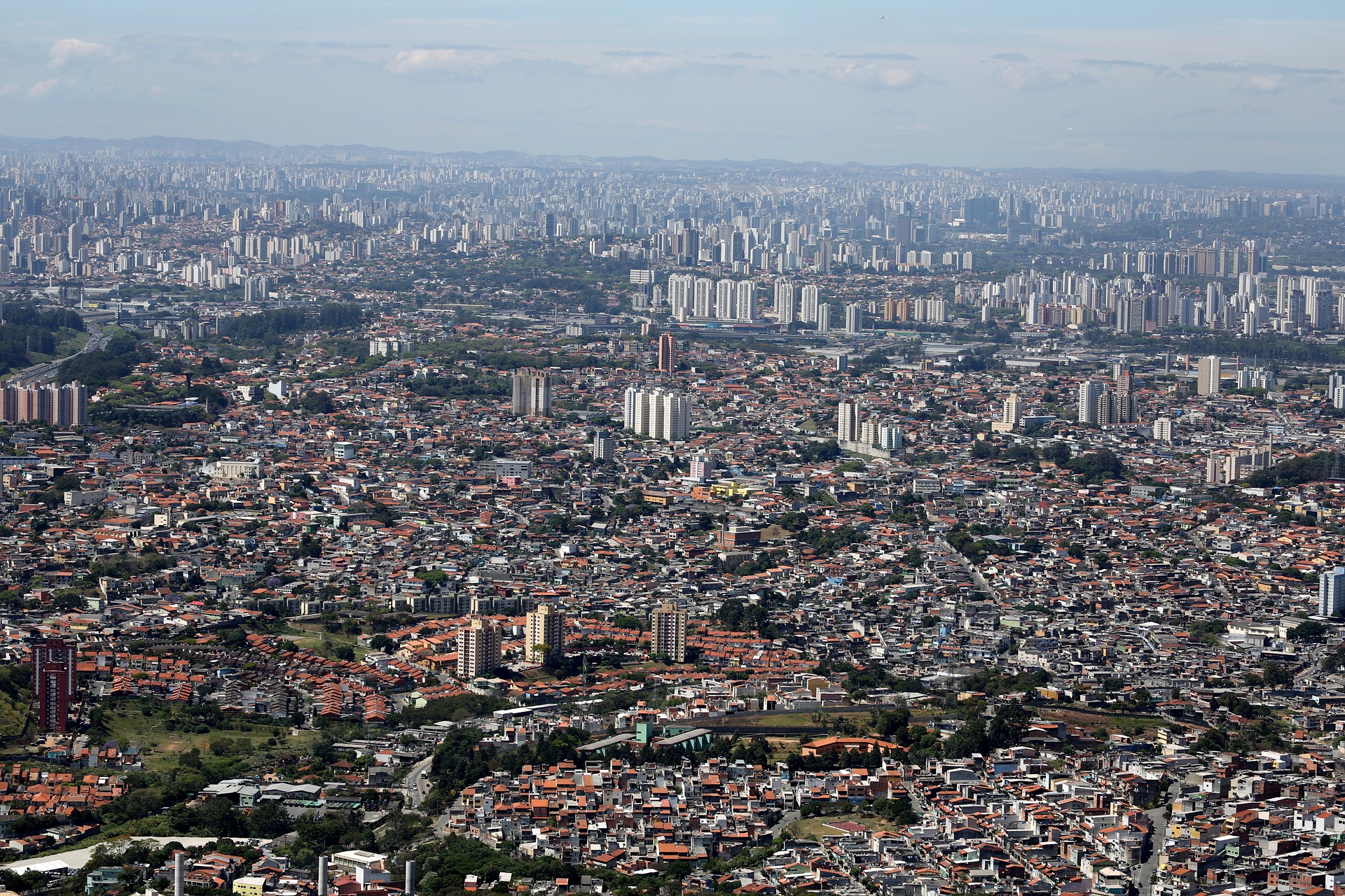 Vista aérea de São Paulo
