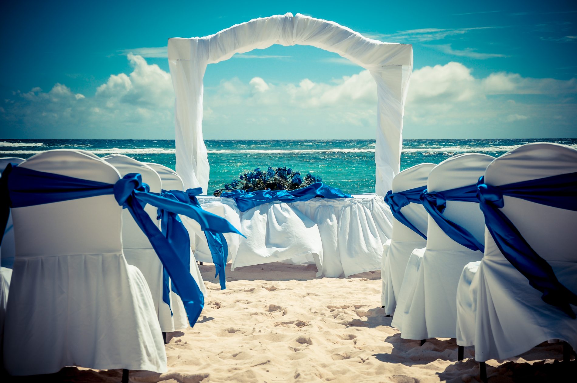 Além das férias, os resorts Oasis são também procurados para a realização de casamentos e lua de mel