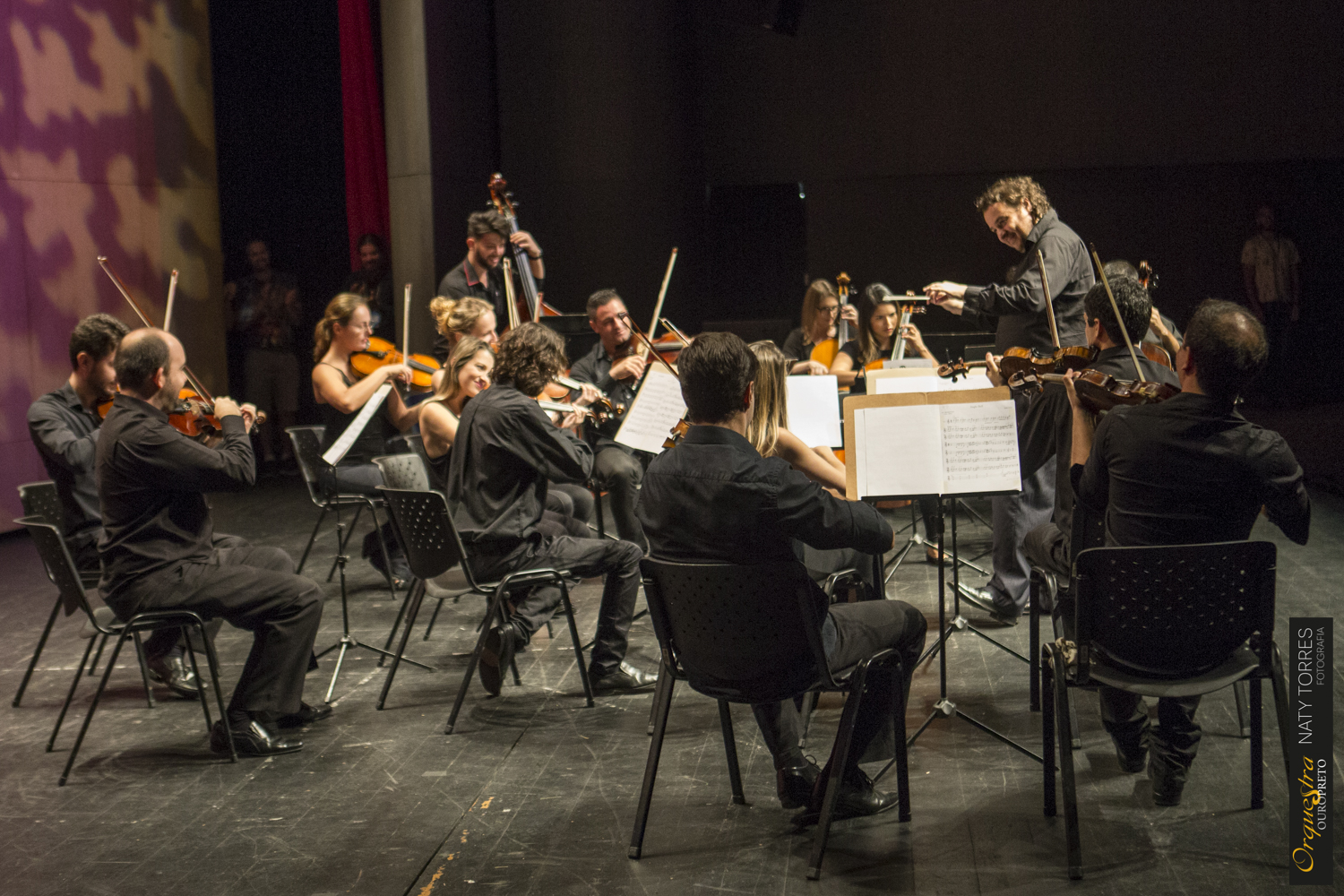 A orquestra de Ouro Preto abre oficialmente o evento natalino do Aeroporto Internacional de Belo Horizonte