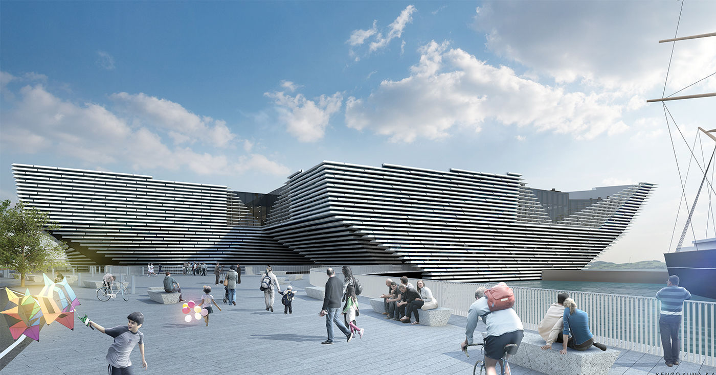 O Museu do Design, em Dundee, na Escócia, promete ser uma espetacular atração (Fotos: Divulgação)