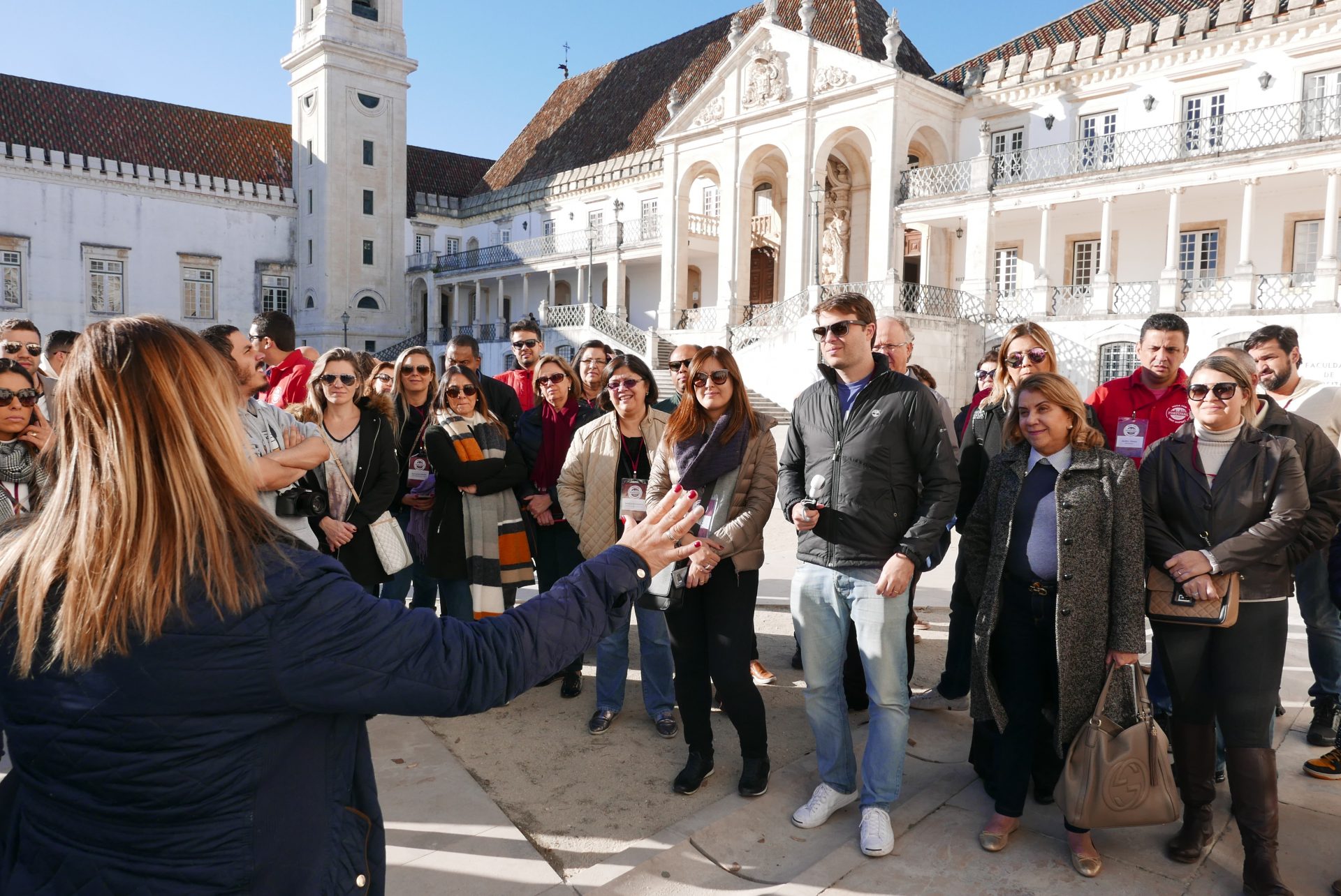 O ponto alto da estadia em Coimbra foi a visita à Universidade, uma das mais antigas da Europa