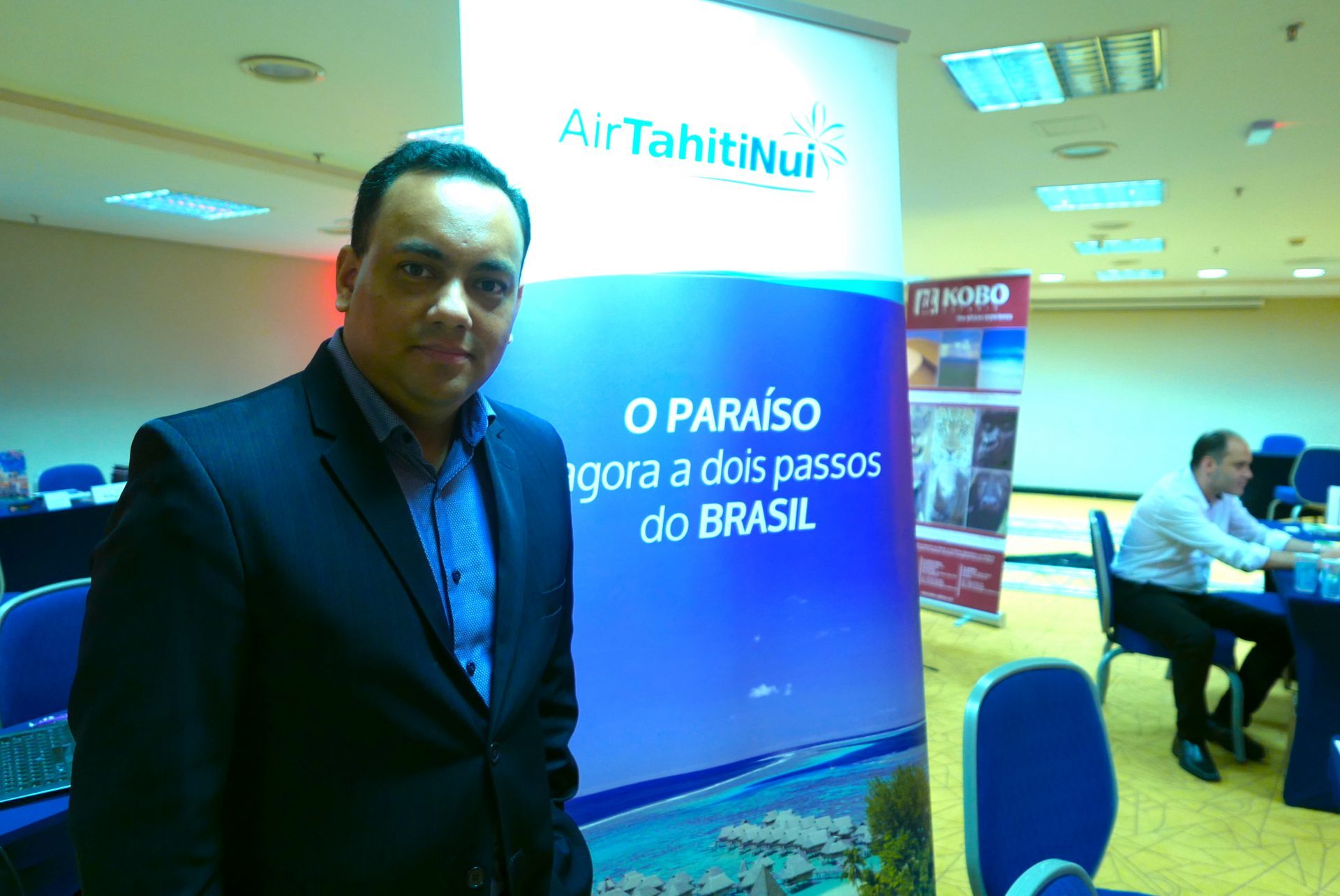 Josue Silva, executivo de vendas da Air Tahiti Nui