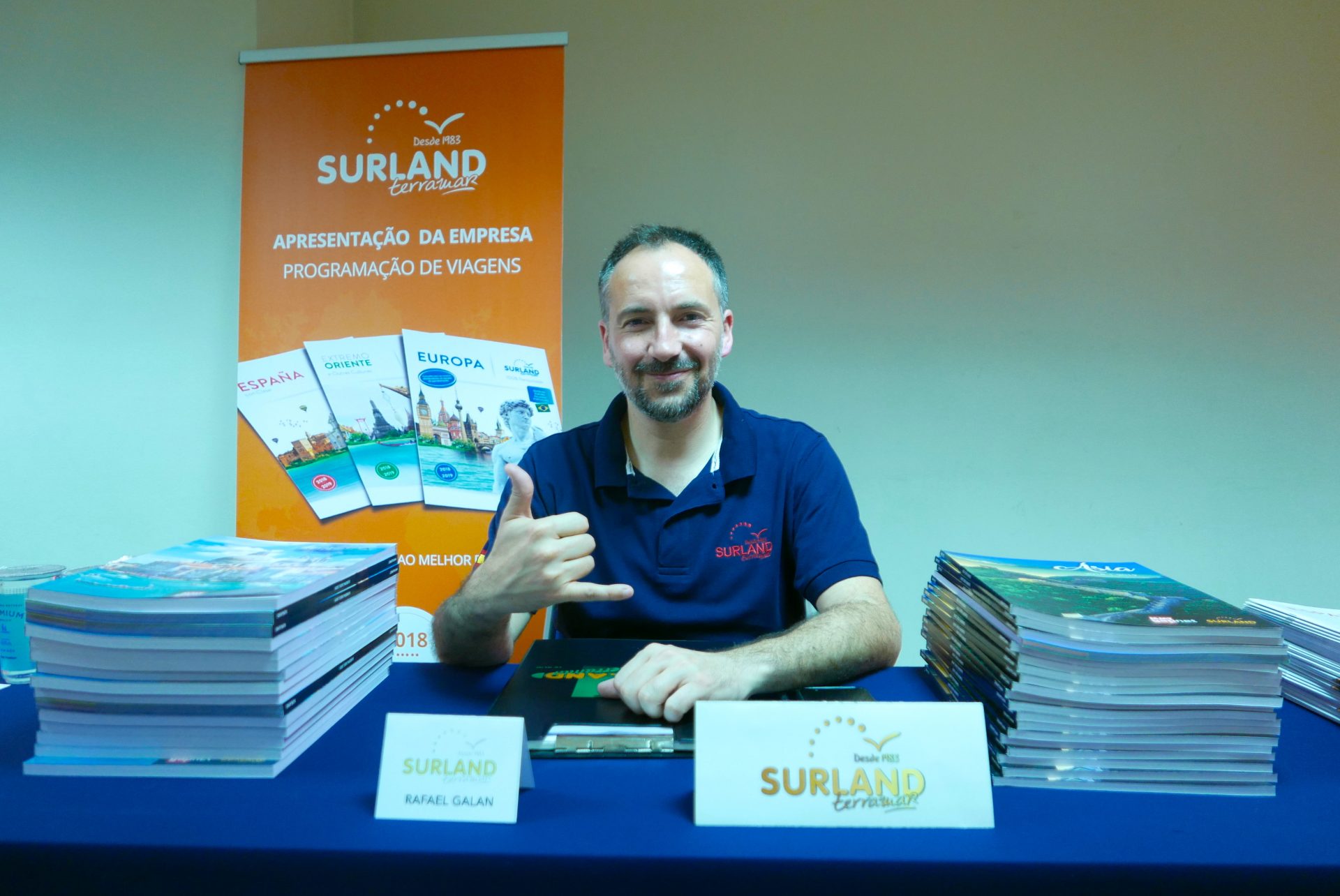 Rafael Galán, comercial Brasil & Paraguai da Surland