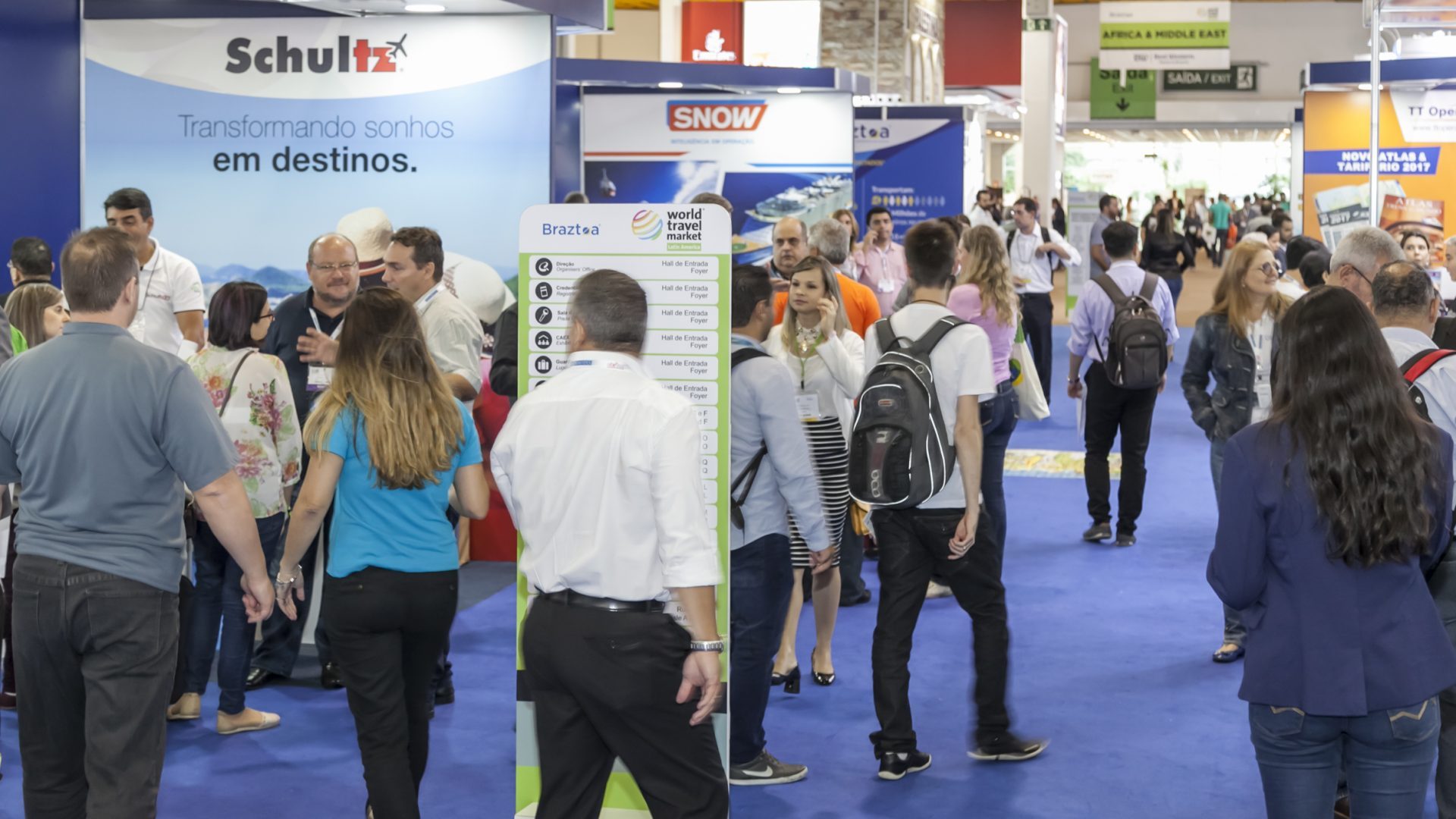 World Travel Market Latin America 2017, Sao Paulo, Brazil -