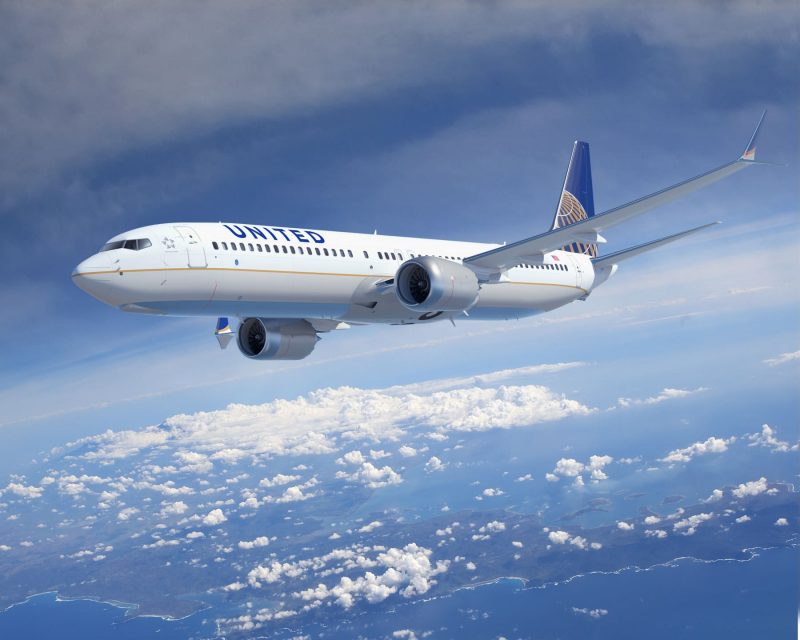 Avião United Airlines