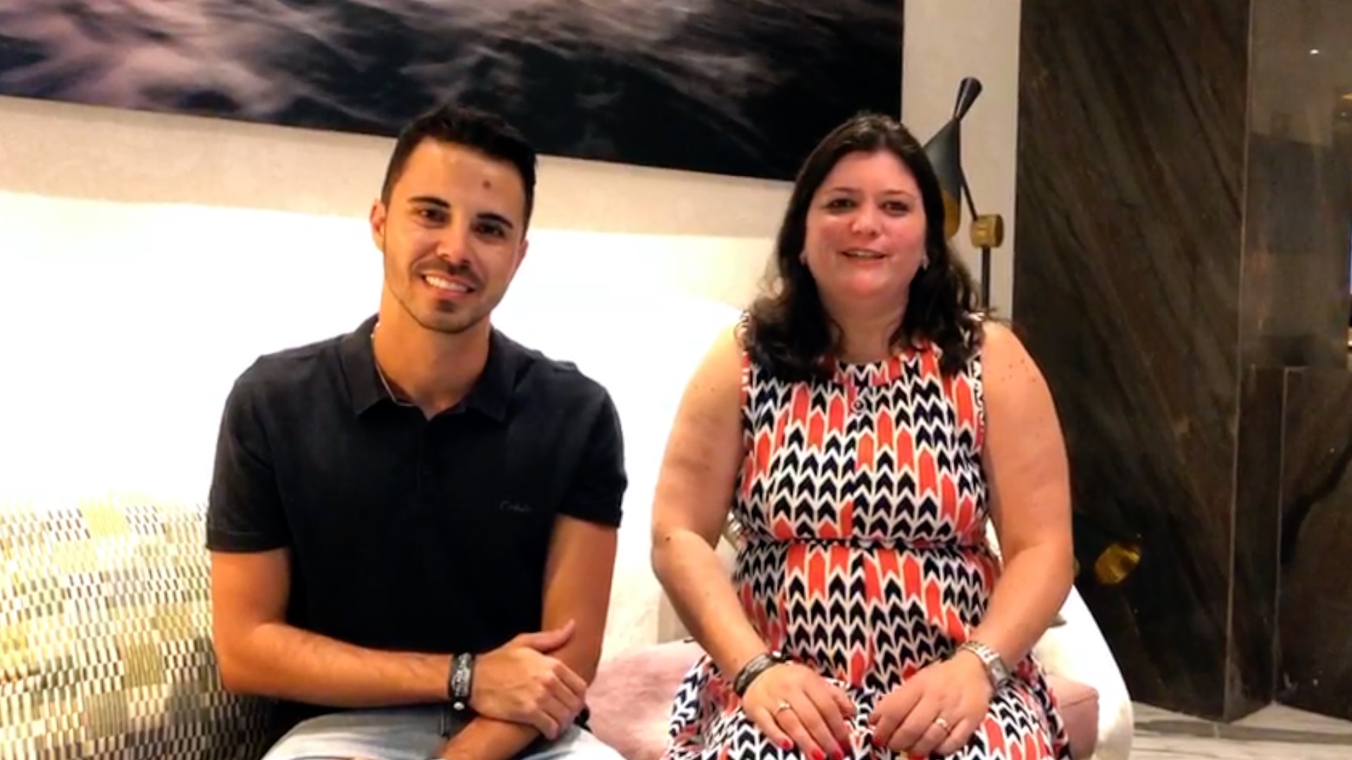 Marisa Zamboni e Thiago de Paula Palace Resorts e Kemp Viagens