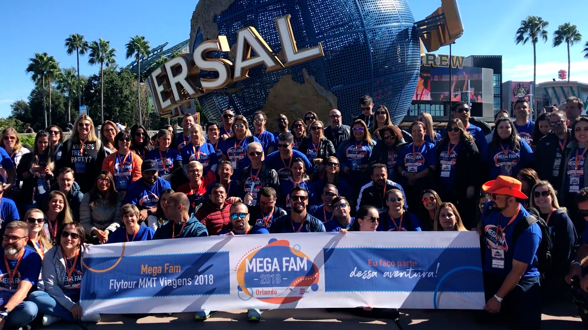 Foto Mega Fam Flytour Agradecimento