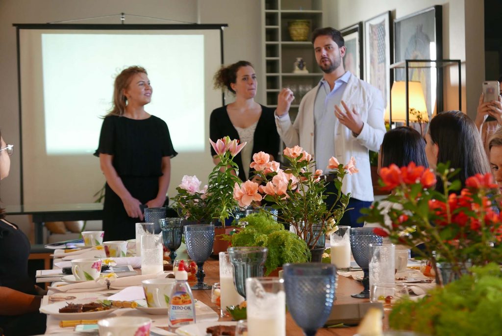 Café da manhã evento FVO Maldivas