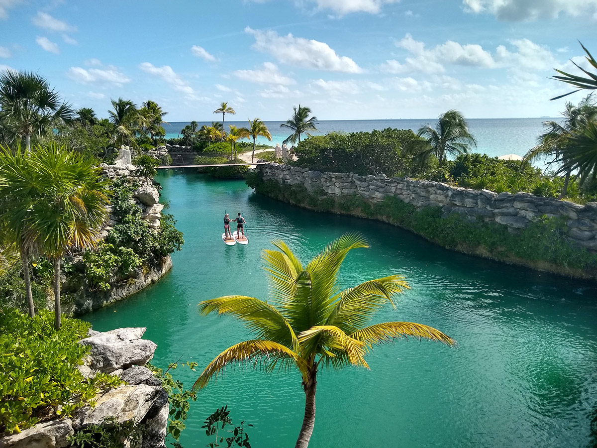 Piscina do Hotel Xcaret (Foto: Guilherme Teixeira)