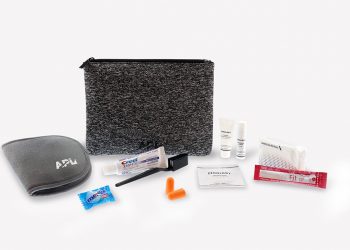 American Airlines Kit para 1ª Classe + Executiva dos voos transcontinentais