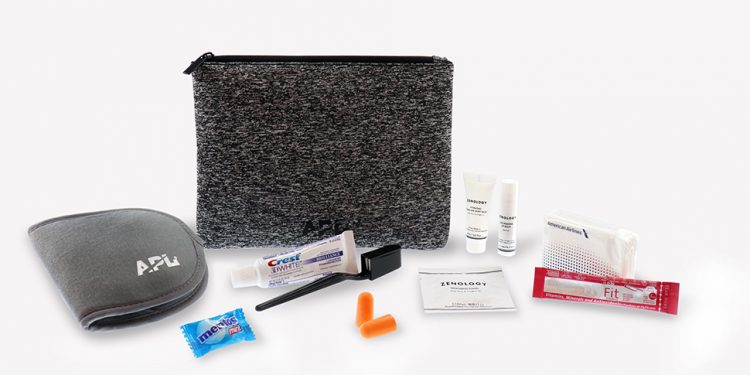 American Airlines Kit para 1ª Classe + Executiva dos voos transcontinentais