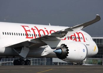 Avião da Ethiopian Airlines