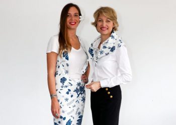 Da equipe Atout France, Chloé Salvador, responsável pelo Tahiti e Caroline Putnoki, diretora para América do Sul