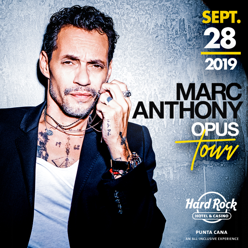 Marc Anthony no Hard Rock Hotel & Casino Punta Cana