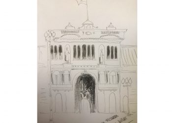 Casa Rosada Buenos Aires Desenho Claudia Tonaco