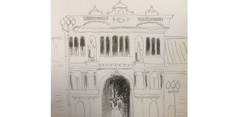 Casa Rosada Buenos Aires Desenho Claudia Tonaco