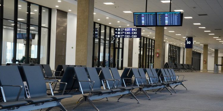Aeroporto do Galeão Vazio Rio de Janeiro