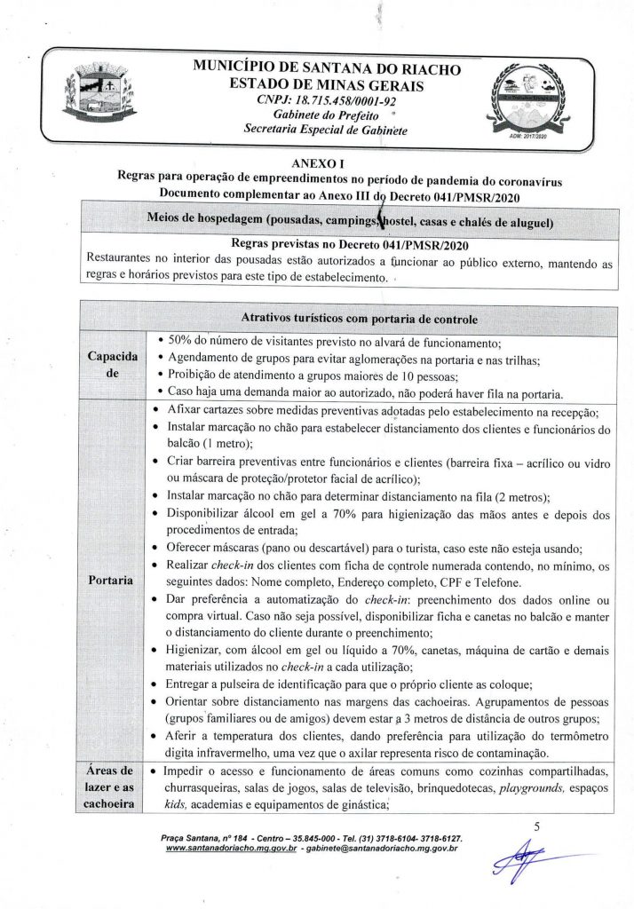 Decreto Reabertura Serra do Cipo Pagina 5