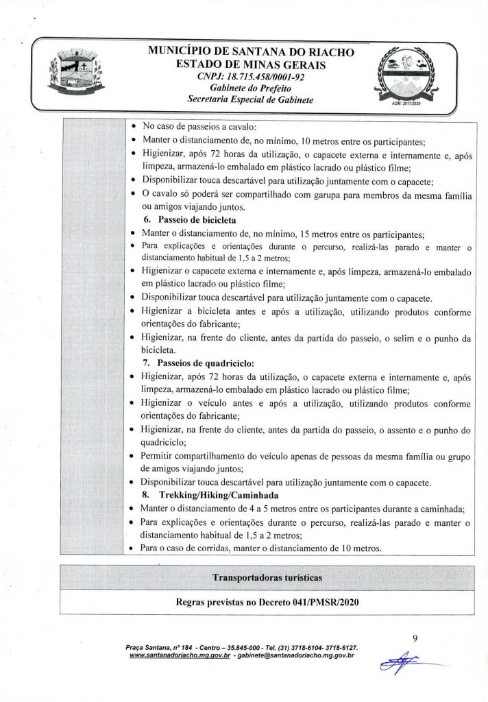 Decreto Reabertura Serra do Cipo Pagina 9