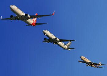 Aviões da Qantas Airways