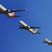 Aviões da Qantas Airways