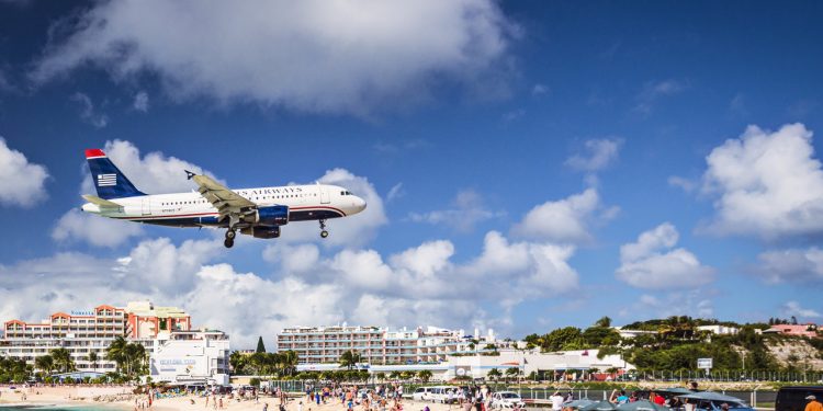 Aeroportos únicos Princesa Juliana Saint Martin