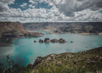 Vista de Safári Aéreo para paisagem argentina