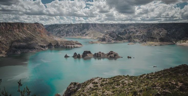 Vista de Safári Aéreo para paisagem argentina