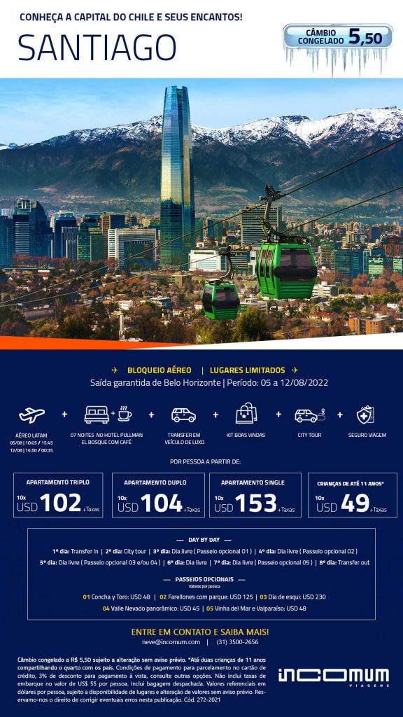 Incomum Viagens Chile