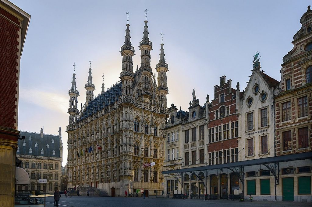 Prefeitura de Leuven, prédio histórico na Bélgica