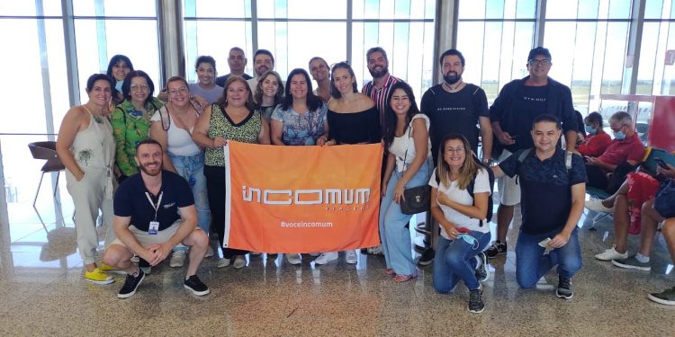 Grupo de participantes do famtour da Incomum Viagens para Fortaleza
