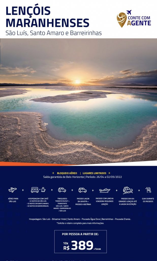 Bloqueio Aéreo Lençóis Maranhenses Incomum Viagens
