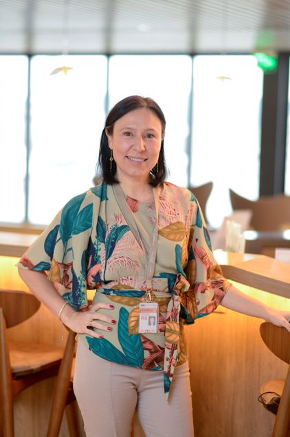 Pamela Stein, gerente-geral no Plaza Premium Group