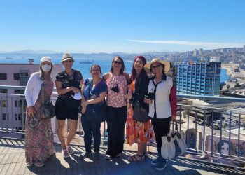 Grupo de agentes levado pela Incomum Viagens para Santiago, no Chile