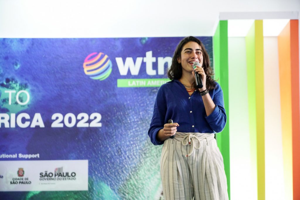 Tamara Klink na WTM Latin America 2022