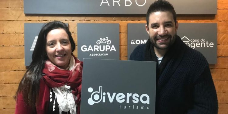 Adriana Fredericce e Hugo Lagares, da Diversa, que celebra 4 anos