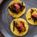 Arepa com carne