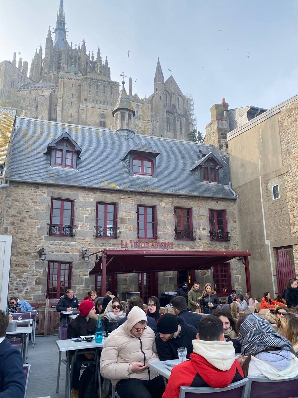 Mont Saint-Michel - restaurante