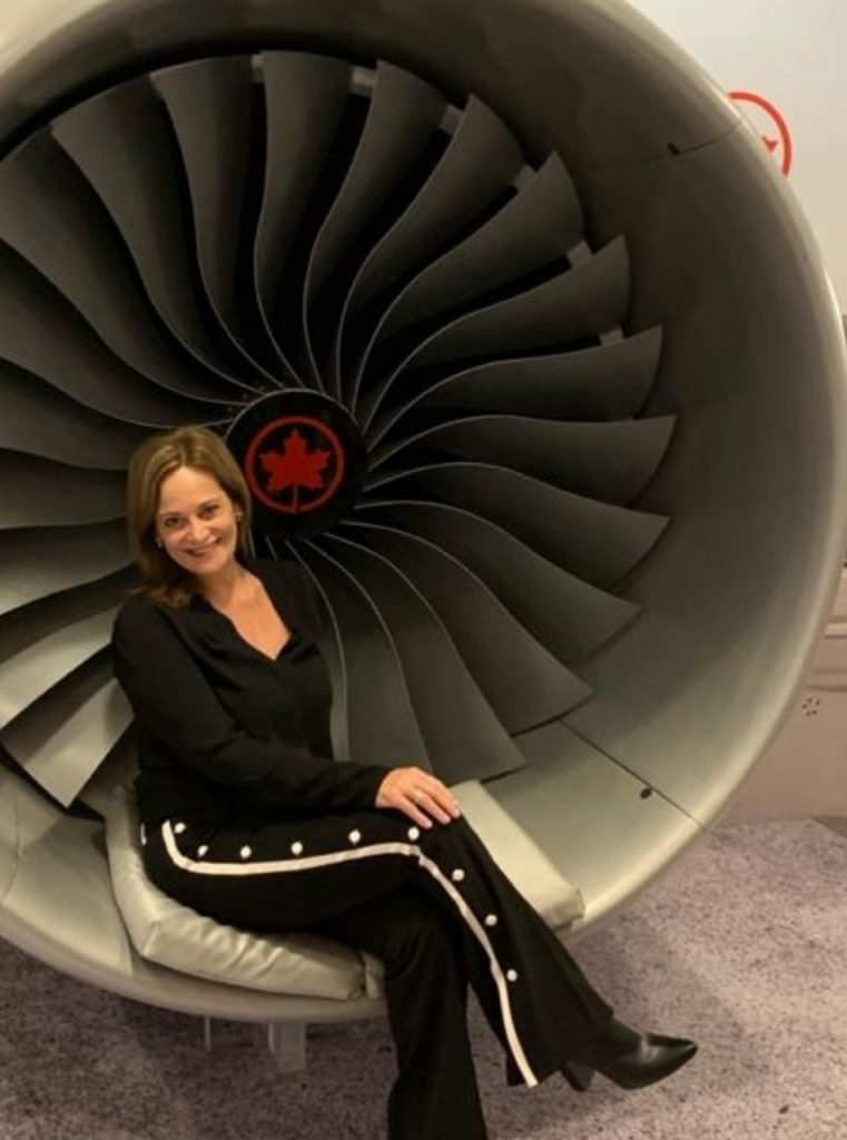 Sandra Passetto, gerente de vendas da Air Canada no Brasil