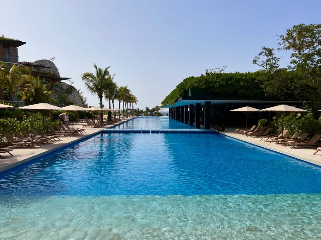 piscina Hotel Xcaret Arte