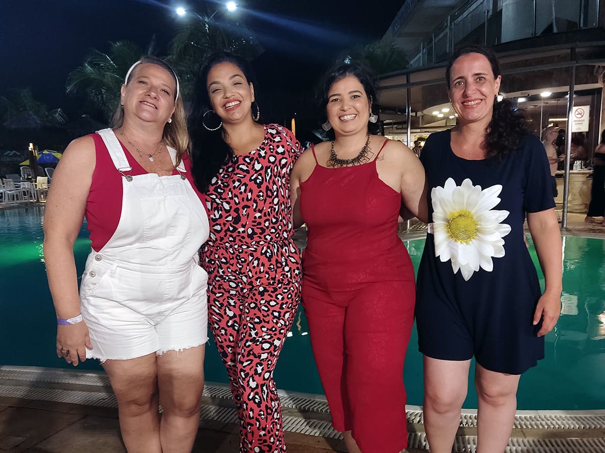 Agentes na noite de encerramento do Megafam em Natal Agentes na noite de encerramento do Megafam em Natal