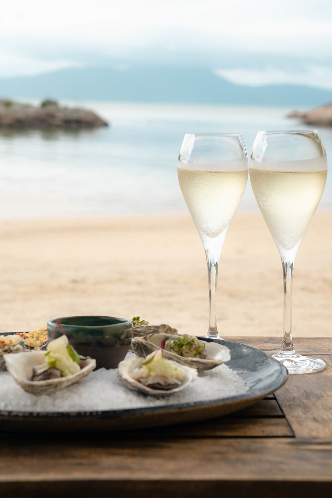 Degustação de Ostras no Ponta dos Ganchos Exclusive Resort