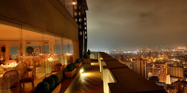 Vista do Terraço Itália, em São Paulo