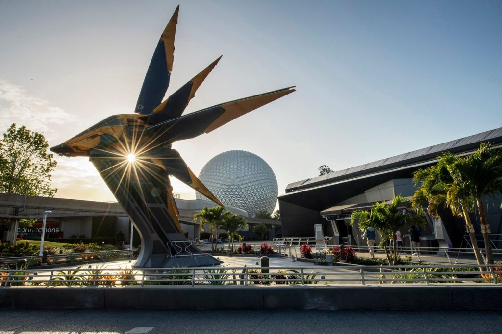 EPCOT Guardiões da Galáxia Retrocesso Cósmico