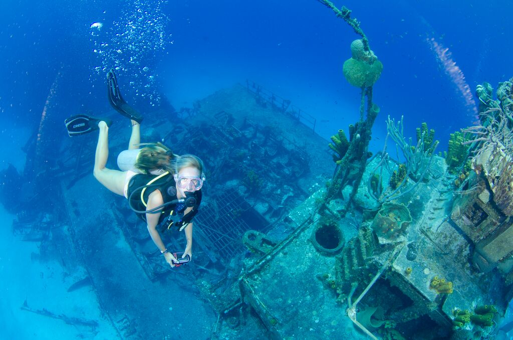 Mergulho cilindro ilhas Cayman