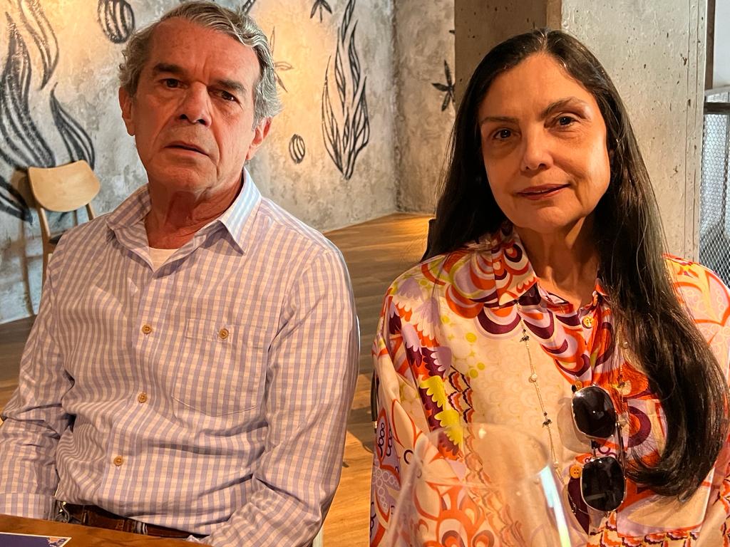 Paulo Camargo e Vânia Hadad, ambos da Ello Turismo
