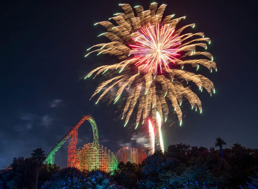 Fireworks - Busch Gardens