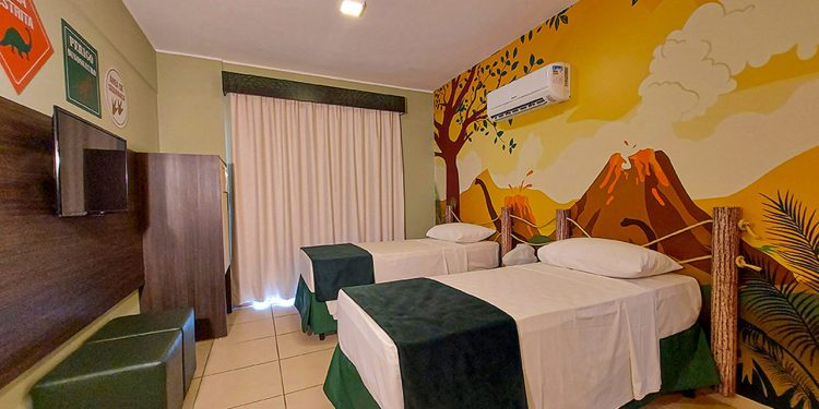 Wyndham Olímpia - Suítes temáticas dinossauros